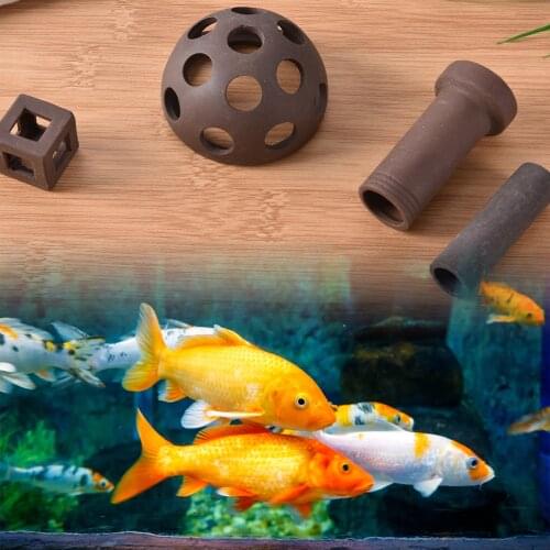 Breeding Cave Escape house Plant Moss Live Aquarium Fish Tank Miaed Shaped Home Shrimp Spawn nest Shelter