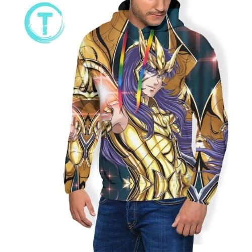 Knights Of The Zodiac Hoodie Scorpio Milo Hoodies Polyester Autumn Pullover Hoodie XXX Casual Hoodies