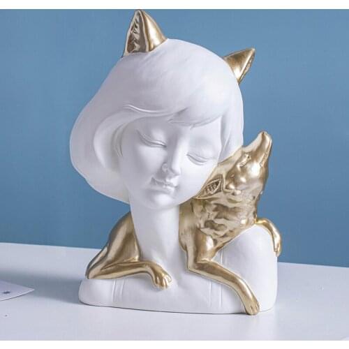 JINHONGBO Figurines For Interior