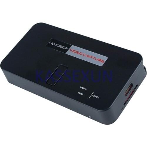 2017 new analog video audio capture card , HD Game capture, convert HDMI YPbPr to USB Driver SD Card directly, Free shipping