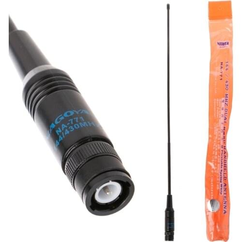 NA-771 Dual Band VHF/UHF BNC Walkie Talkie Handheld Radio Antenna For Baofeng UV-5R