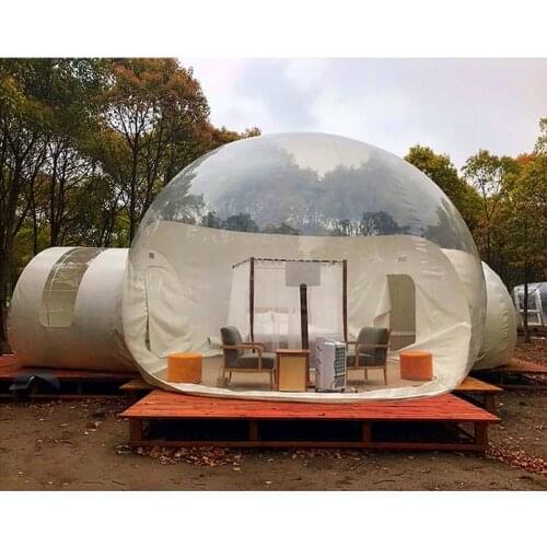 Wholesale Outdoor Big Transparent Camping PVC Inflatable Bubble Lawn Tent Rental