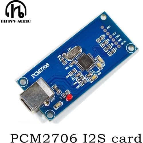 Hifi USB amplifier decoder board PCM2706 card USB input amplifier DAC board