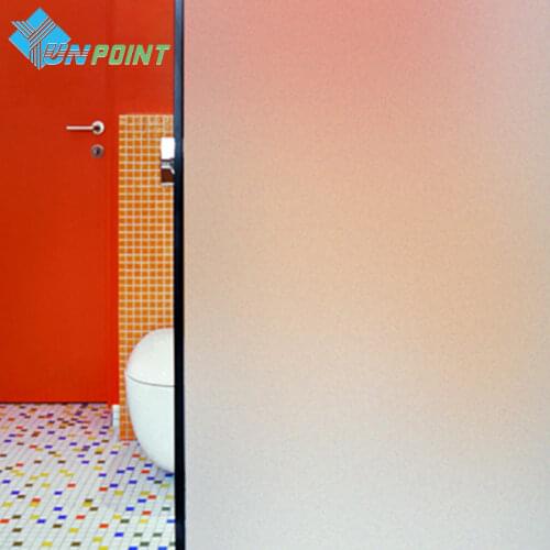 0.4x2M Frosted Opaque Glass Sticker PVC Privacy Window Glass Decorative Film Bathroom Office Waterproof Wall Stickers Home Decor