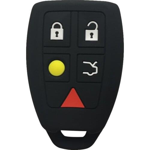 Silica Gel Car Key Cover Case For VOLVO S40 Ll C30 C70 A93 Porta Llaves Pared Casa Car Mercedes Key Cover For Car Keys