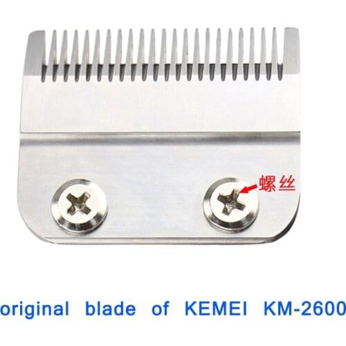 Kemei 2600 Replacement Blade Hair Clipper Blade Barber Cutter Head For Electric Hair Trimmer Shaver Clipper Cutting Machine