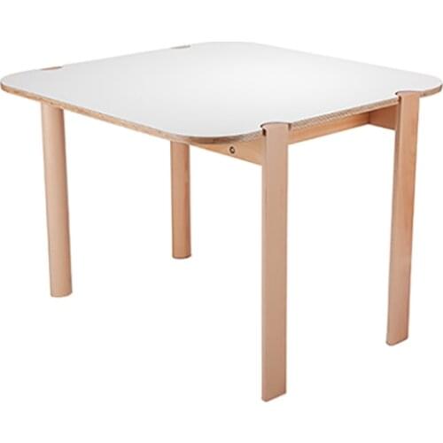 Modern Design Console Table Home Furniture Living Room Coffee Table Square Solid Wood End Table for Living Room Garden Bedroom