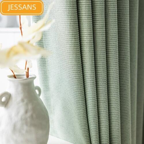 Modern Blackout Curtains for Living Room Bedroom Curtains for Window Treatment Drapes Solid Blackout Curtains Finished Plaid