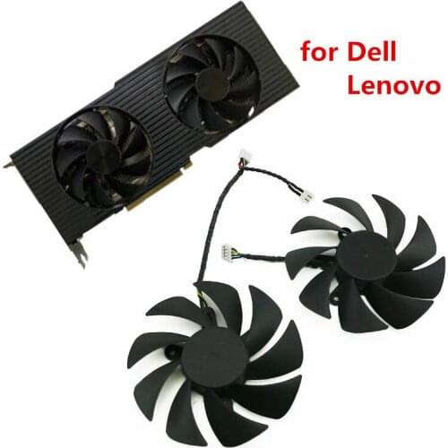 New For Lenovo DELL RTX 3060 ti 3070 RTX3080 RTX3090 graphics card cooling fan 1pcs