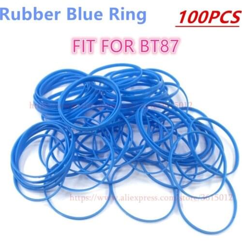 100PCS/LOT HIGH QUALITY Rubber Blue Ring Microphone Grilles Fit for Shure,Beta87/Beta87A