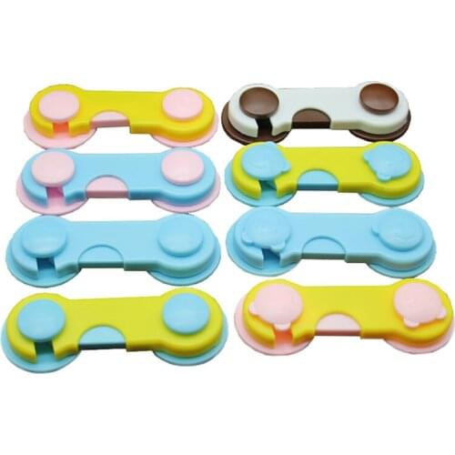 1000pcs/lot Kids Plastic Cabinet Lock Child Safety strap locks Drawer Cupboard Strap Safety Locks protect children from safe