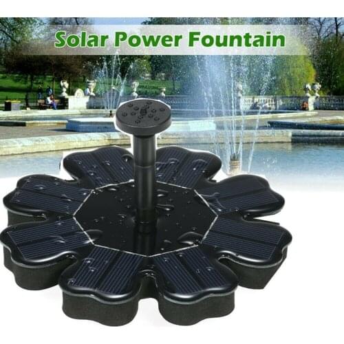 2.5W Solar Fountain Watering kit Power Solar Pump Pool Pond Submersible Waterfall Floating Solar Panel Water Fountain For Garden