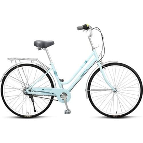 Shuttle Bus 26 Inch Lnner 5 Speed High Aarbon Steel Ladies New British Style Ultra Light Low Span Bicycle For Work