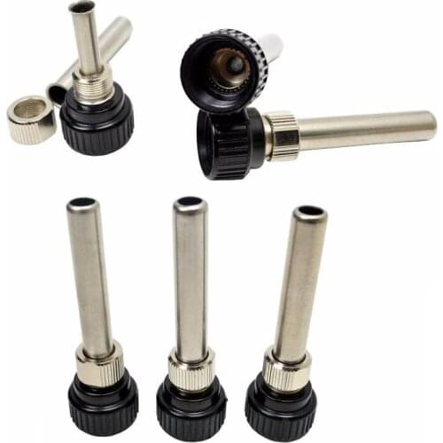 2PCS Soldering Station Iron Handle Accessories for 852D 936 937D 898D 907/ESD Iron head cannula Iron tip bushing free shipping
