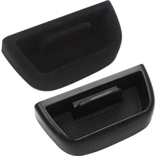 Car Central Dashboard Insert Organizer Trays Black Drawer Box Container Suitable for 2021 Bronco Interior Accessories