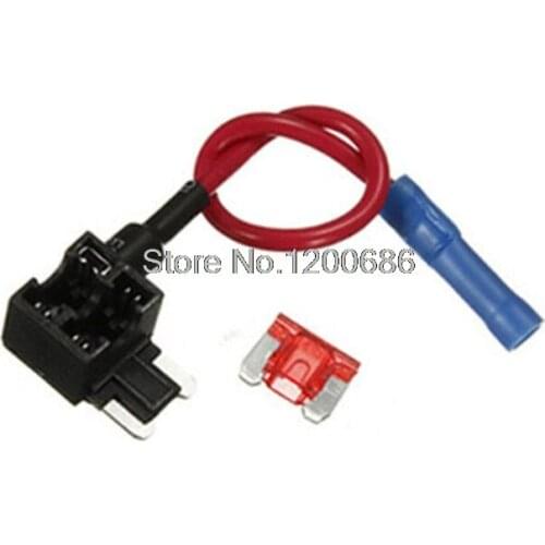 12V Car Add-a-circuit Fuse TAP Adapter Mini ATM APM Blade Fuse Holder