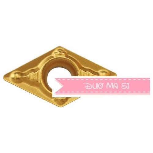 Free shipping 10pcs DCMT070204-MV US735 carbide inserts for SDJCR/SDACR ,Turning Blades for Stainless Steel