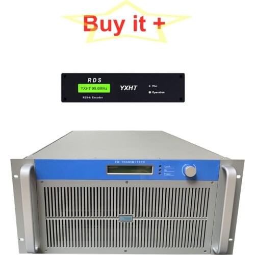 Warranty 6 years-YXHT 3000w Fm Broadcast Transmitter With Digital Rds Encoder Radio Data System Encoder For Fm Radio Station