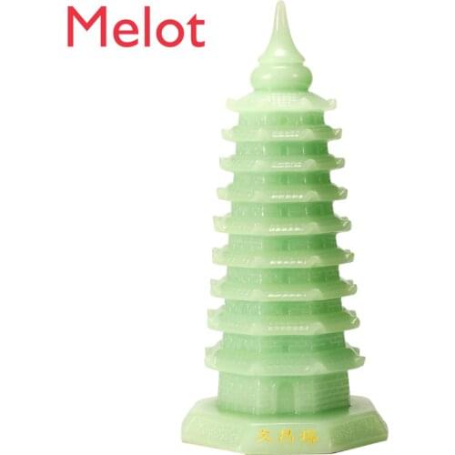 Chinese Consecrated Wenchang Tower Student Industry Wang Career Ten Three Layers Nine Layers Office Table Study Decoration