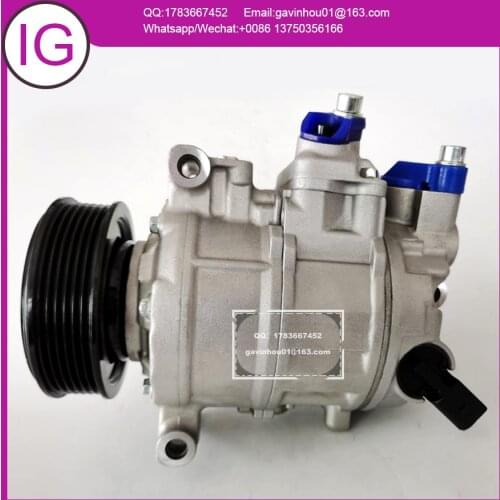 Pulley 105MM or 115MM AC Compressor for Car Audi A4 A6 Quattro 447190-6670 8K0260805 8KD260805 4F0260805T 8K0260805E 8K0260805L