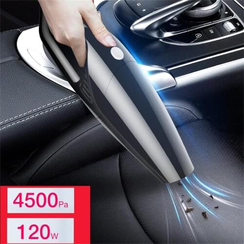 Multipurpose Car Hand-held Vacuum Cleaner Powerful Cordless Rechargeable Car Vacuum Cleaner For Home and Car Use Remove Mites