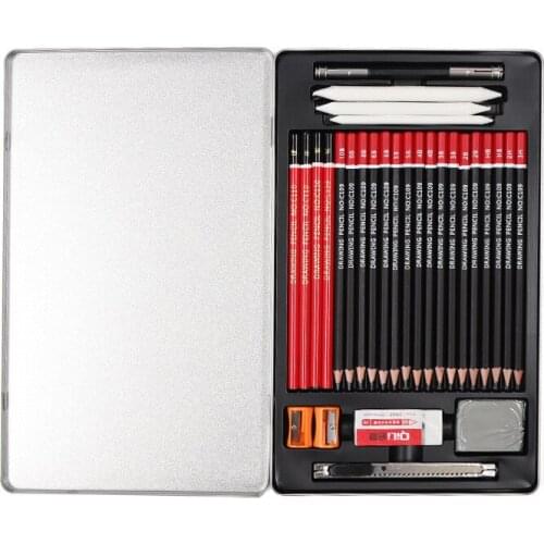 Sketch painting Pencil Set Professional Sketching Pencil Painting Stationery Set School Students Office Art Supplies