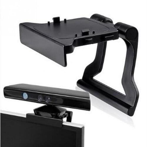 Adjustable TV Monitor Clip Mount Clamp Foldable Braket for Microsoft Xbox 360 Xbox360 Kinect Sensor Camera Stand Holder
