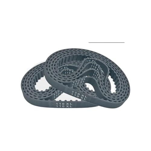 110XL 112XL 114XL 116XL 118XL Rubber Timing Belt Black 1PC