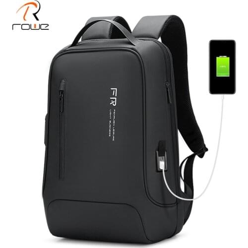 Rowe Men Backpack 15.6 Inch Laptop/Computer Backpacks Waterproof Large Capacity Fashion Travel Backpacks Bag For Men 2020 New