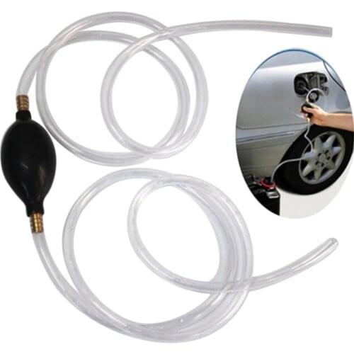 Universal Car Fuel Pump Gas Oil Pump Manual Hand Suction Pipe Pumping Durable For Liquid Petrol Tuning Fuel Gasoline Diesel Pump