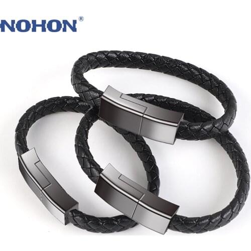 Bracelet USB Charging Cable For Women Data Cord for iPhone 11 12 X XR Max USB type C cable for samsung oenplus xiaomi Thin Hand