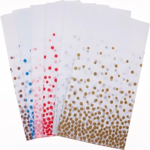 Waterproof Wave point Tablecloth Plastic Disposable Tablecovers Oilproof Table Cloth Party Catering Events Tableware 137*247cm