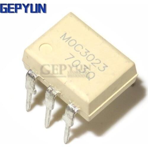 10PCS MOC3023 DIP6 DIP photocoupler Gepyun