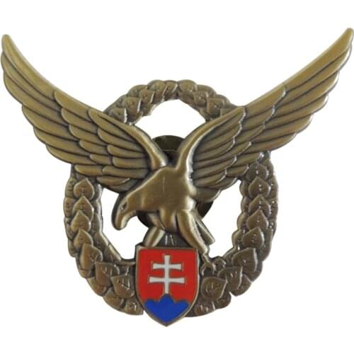 3D Design Mold Beats Badge Antique Gold Badge Eagle Logo Metal Badge