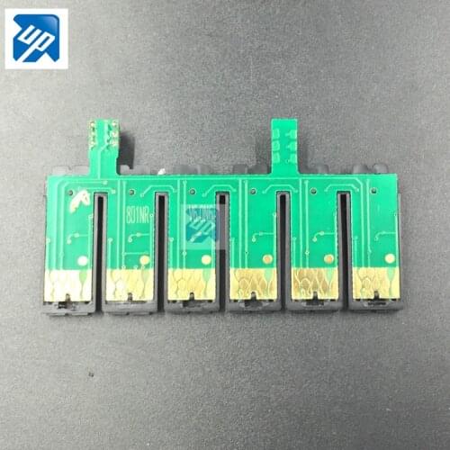 5PCS auto reset ARC Chips for epson P50/PX650/PX700/PX800/PX710/PX720/PX810/PX820/R265/R285/R360/RX560/RX585/RX685 T0801