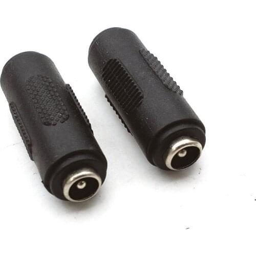50pcs DC Power 5.5mmx2.1mm Female to 5.5x2.1mm Female Jack CCTV connector