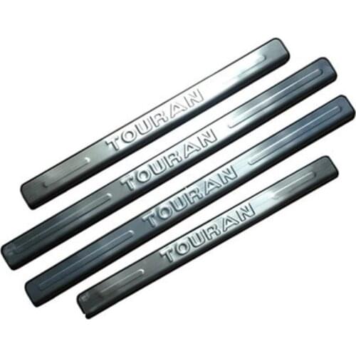 Car accessories In Stainless Steel Plate Door Sill/door sill Scuff for Volkswagen Touran 2004-2015