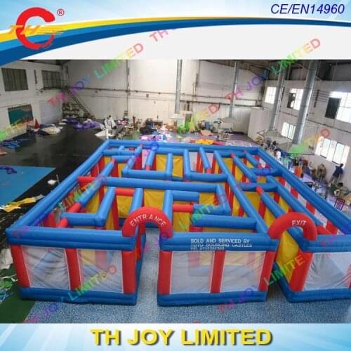 Free shipping to door!9x9m inflatable maze game,giant inflatable tag laser maze/strong oxford cloth maze sport games for sale