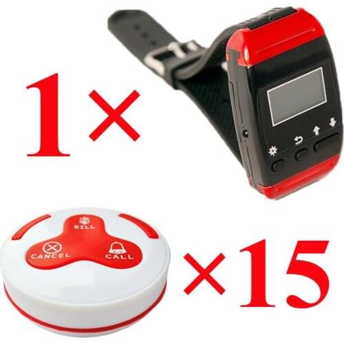 Wireless Customer Call Order System Used Restaurant Equipment with Waiter Service