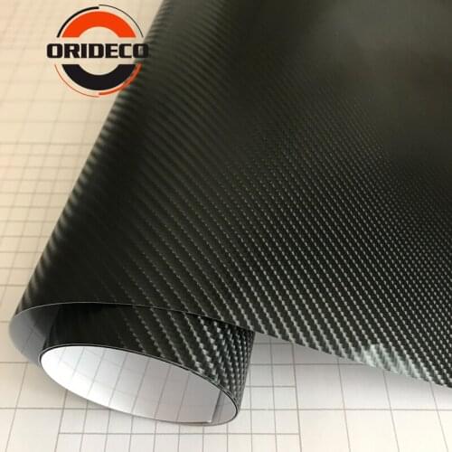 10/20/30/40/50X152CM Black 4D Carbon Fiber Pellicole wrapping auto Car Styling Adhesive Sticker Decal Air Bubble Free