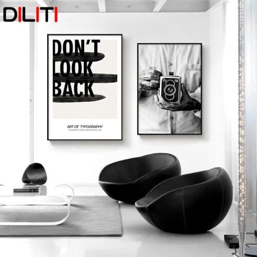 Black White Paris Street Photo Canvas Painting Nordic Love Quote Posters and Prints for Living Room Wall Pictures Salon Decor