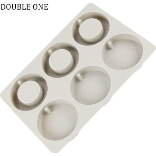 DOUBLE ONE Round Crytal Resin Jewelry Cabochon Round Pendant Molds for Jewelry Tools DIY Making Accessories