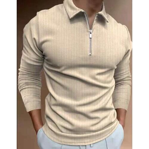 Eyegemix Long Sleeve Polos For Men
