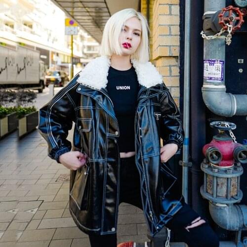 EyeTornado Womens Winter Leather Jackets