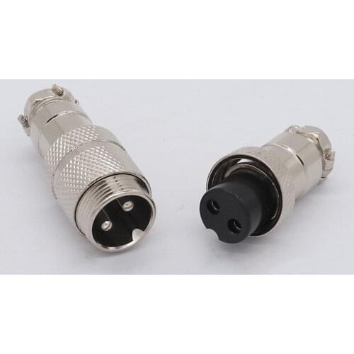 16MM 2 3 4 5 6 Pin Solder Electrical Power Connector 7 8 9 10 Multi Core Signal Connectors Aviation Extension Cable Wire Adapter