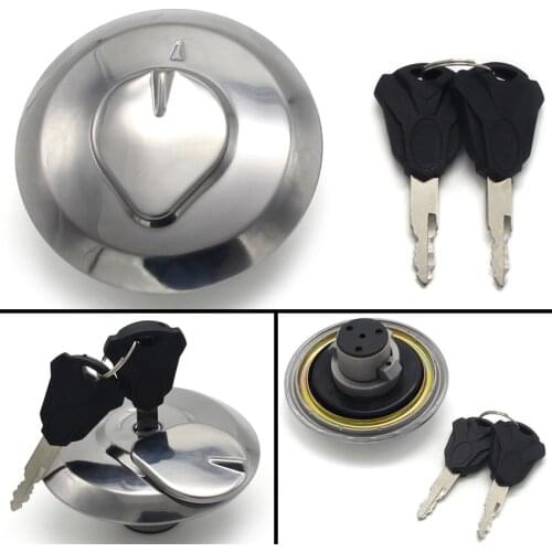Motorcycle Ignition Fuel Gas Tank Cap Cover Lock For Honda FL350R CB1000C CB125S CM250C CM400 A C T CM125 CM450A 17620-460-067