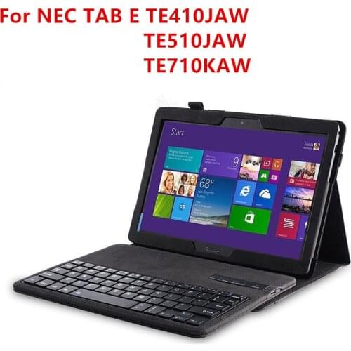 Fashion Shockproof Anti-fall Separable Keyboard Case for NEC TAB E TE410JAW TE510JAW TE710KAW Keyboard Cover Protective Shell