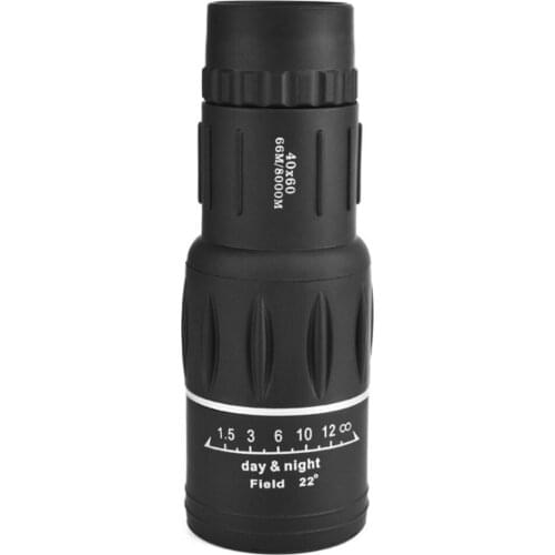 40X60 Monocular Telescope High List Binoculars Outdoor Low Light Night Vision Camera Telescope Portable Outdoor Multi Tool