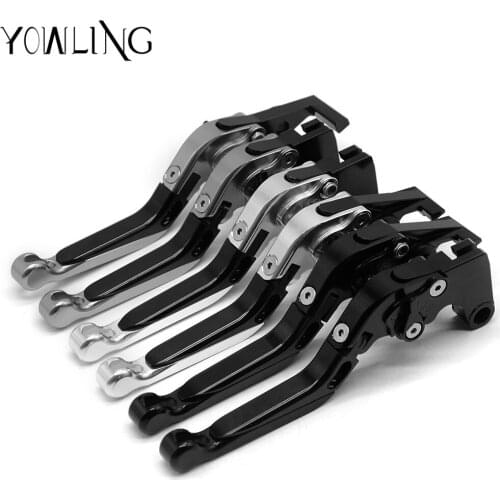 Motorcycle Folding Extendable CNC Moto Adjustable Clutch Brake Levers For Honda MSX125 MSX 125 GROM 2014 2015 2016 2017
