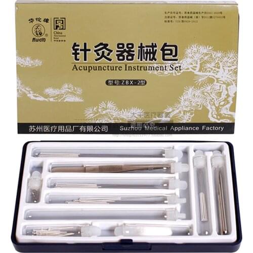 Hwato Acupuncture zb-2 instrumentsset set disposable acupuncture needle bag acupuntura tools